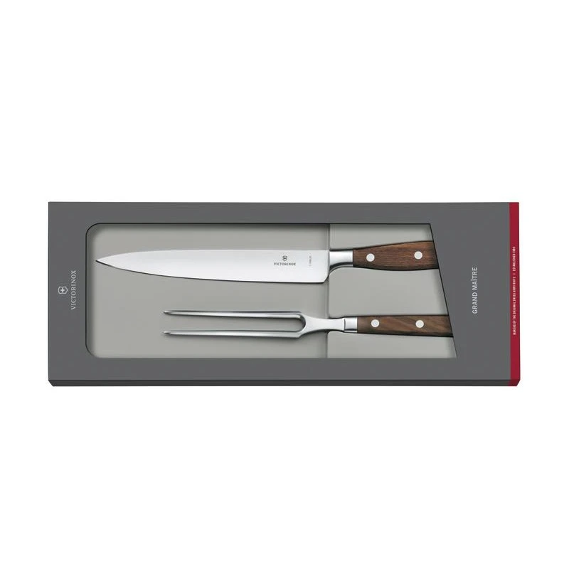 Coffret à découper Victorinox Grand Maître Rosewood Coffret à Découper Victorinox Grand Maître Rosewood -Couteaux Multifonctionnels Magasin coffret a decouper victorinox grand maitre rosewood