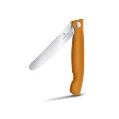 Couteau Office Pliant Victorinox SwissClassic Orange Lame à Dents -Couteaux Multifonctionnels Magasin couteau office pliant victorinox swissclassic orange lame a dents 2