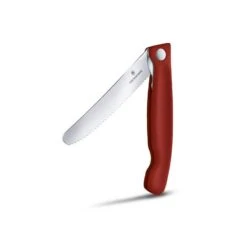Couteau Office Pliant Victorinox SwissClassic Rouge Lame à Dents -Couteaux Multifonctionnels Magasin couteau office pliant victorinox swissclassic rouge lame a dents 2