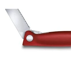 Couteau Office Pliant Victorinox SwissClassic Rouge Lame à Dents -Couteaux Multifonctionnels Magasin couteau office pliant victorinox swissclassic rouge lame a dents 3