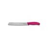 Couteau Pain SwissClassic Victorinox Manche Fibrox Rose -Couteaux Multifonctionnels Magasin couteau pain swissclassic victorinox manche fibrox rose
