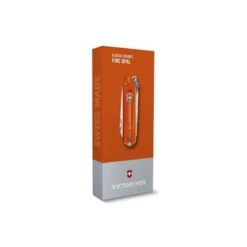 Couteau Suisse CLASSIC SD Translucide Victorinox Fire Opal -Couteaux Multifonctionnels Magasin couteau suisse classic sd translucide victorinox fire opal 2
