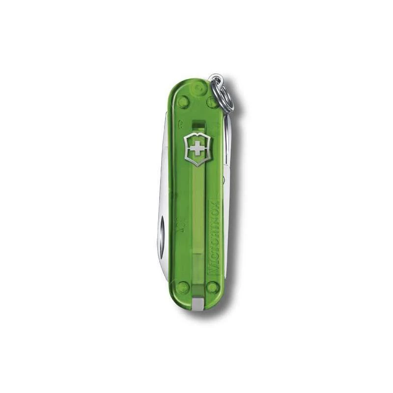Couteau suisse CLASSIC SD translucide Victorinox Green Tea Couteau Suisse CLASSIC SD Translucide Victorinox Green Tea -Couteaux Multifonctionnels Magasin couteau suisse classic sd translucide victorinox green tea 1