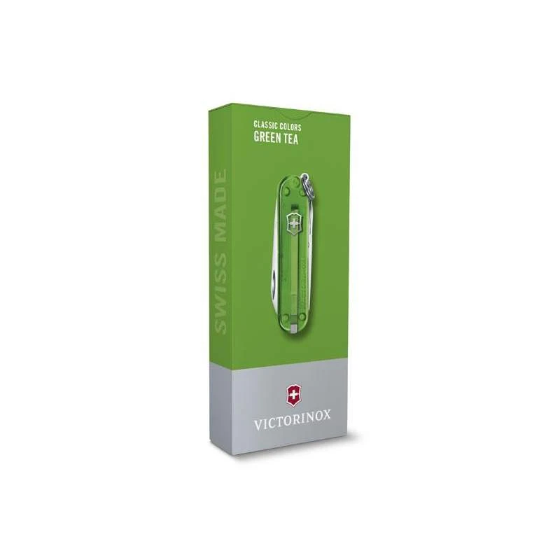 Couteau suisse CLASSIC SD translucide Victorinox Green Tea Couteau Suisse CLASSIC SD Translucide Victorinox Green Tea -Couteaux Multifonctionnels Magasin couteau suisse classic sd translucide victorinox green tea 2