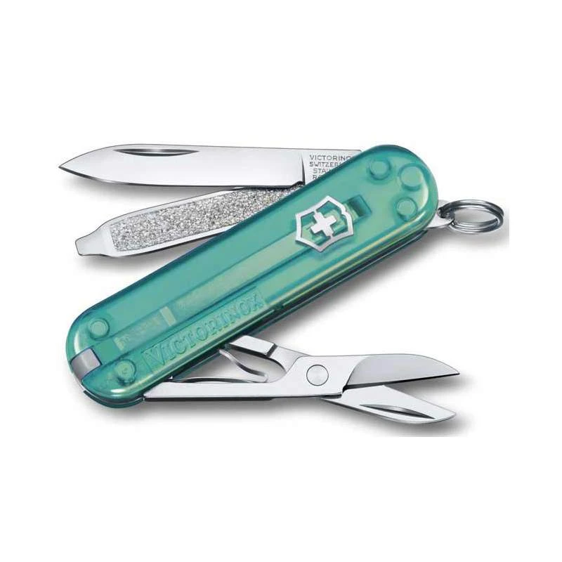 Couteau suisse CLASSIC SD translucide Victorinox Tropical Surf Couteau Suisse CLASSIC SD Translucide Victorinox Tropical Surf -Couteaux Multifonctionnels Magasin couteau suisse classic sd translucide victorinox tropical surf