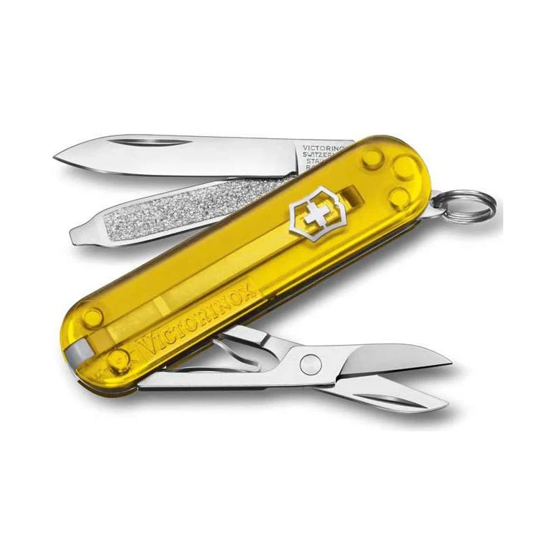 Couteau suisse CLASSIC SD translucide Victorinox Tuscan Sun Couteau Suisse CLASSIC SD Translucide Victorinox Tuscan Sun -Couteaux Multifonctionnels Magasin couteau suisse classic sd translucide victorinox tuscan sun