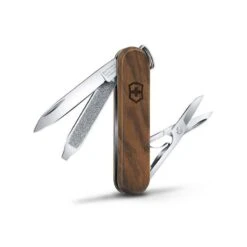 Couteau Suisse Classic Victorinox Noyer 3 Couteau Suisse Classic Victorinox Noyer -Couteaux Multifonctionnels Magasin couteau suisse classic victorinox noyer 1