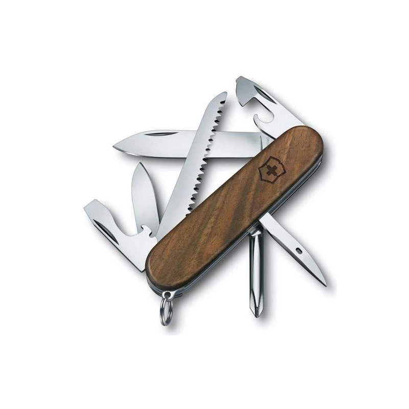 Couteau suisse HIKER Victorinox noyer Couteau Suisse HIKER Victorinox Noyer -Couteaux Multifonctionnels Magasin couteau suisse hiker victorinox noyer