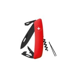 Couteau Suisse Swiza D03 ALLBLACK Rouge