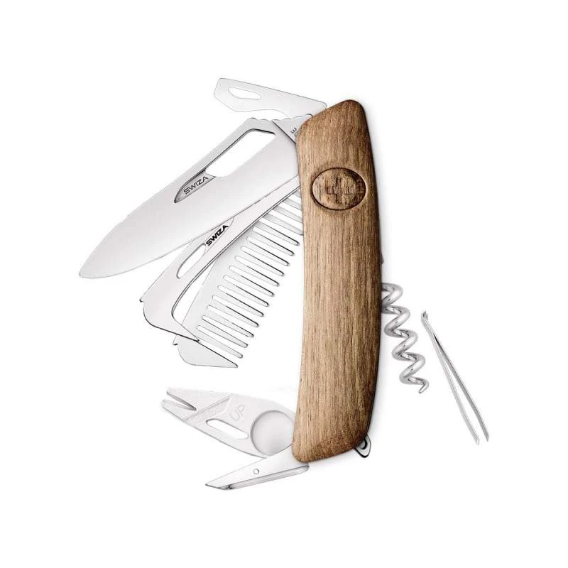 Couteau suisse Swiza SH09R bois noyer Couteau Suisse Swiza SH09R Bois Noyer -Couteaux Multifonctionnels Magasin couteau suisse swiza sh09r bois noyer