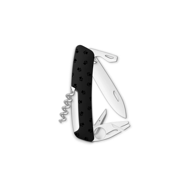 Couteau suisse Swiza Tick Tool TT03 noir Guépard Couteau Suisse Swiza Tick Tool TT03 Noir Guépard -Couteaux Multifonctionnels Magasin couteau suisse swiza tick tool tt03 noir guepard 1