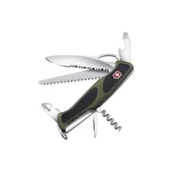Couteau Suisse Victorinox RangerGrip 179 Vert - Tranchant Ondulé