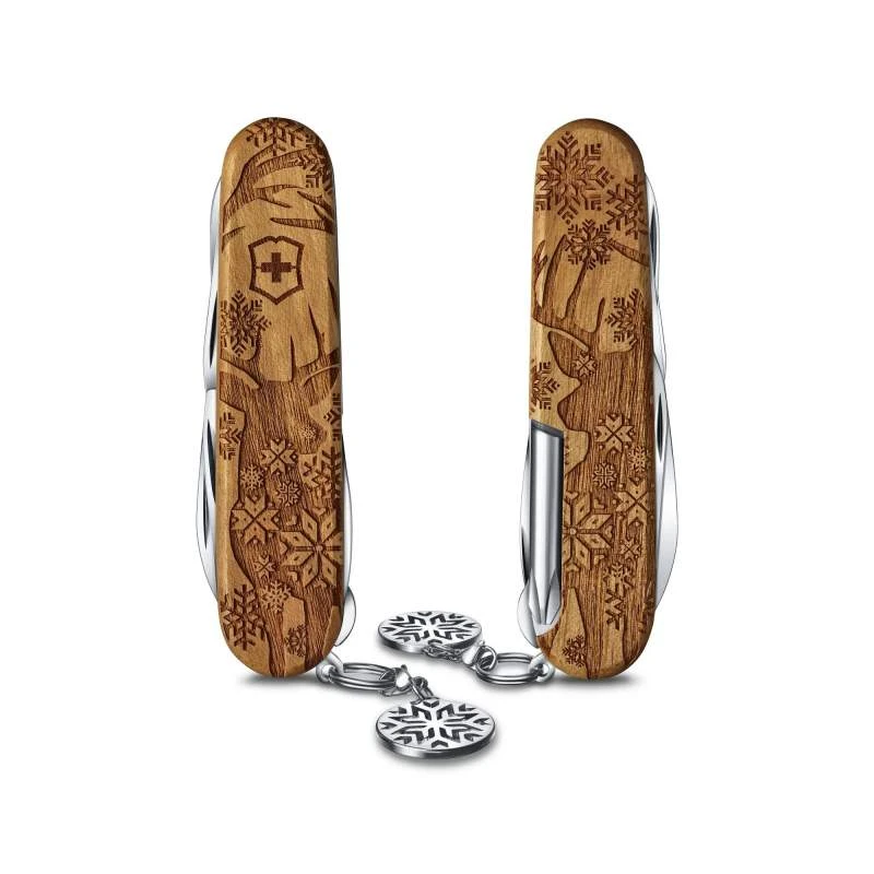 Couteau suisse Victorinox Super Tinker Wood Winter Magic 2022 Couteau Suisse Victorinox Super Tinker Wood Winter Magic 2022 -Couteaux Multifonctionnels Magasin couteau suisse victorinox super tinker wood winter magic 2022