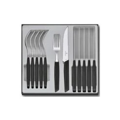 Ménagère 12 Pièces Victorinox Swiss Modern Steak Noir