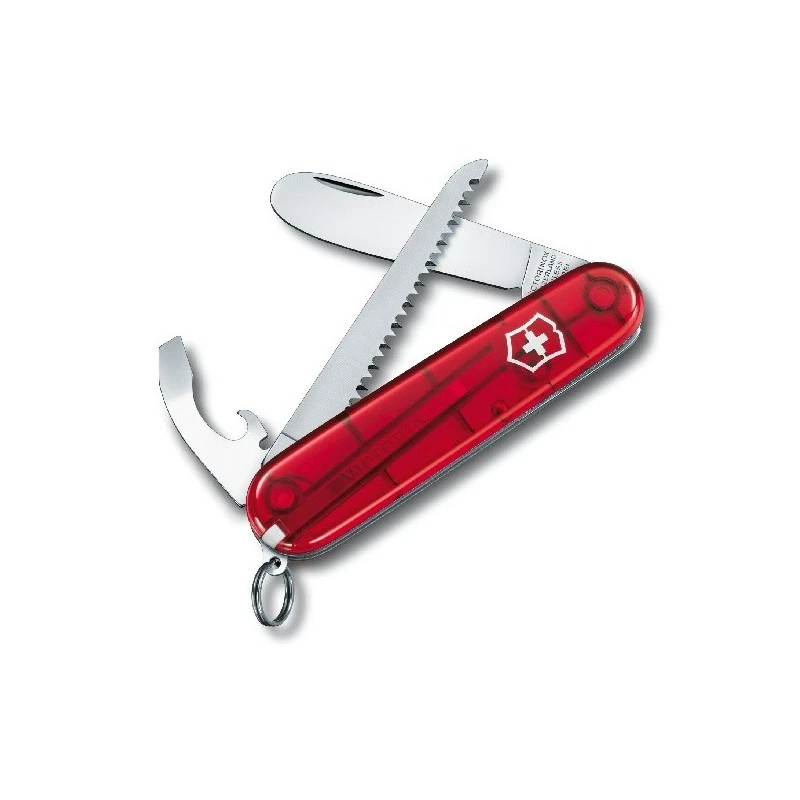 My first Victorinox rouge translucide - couteau suisse enfant My First Victorinox Rouge Translucide - Couteau Suisse Enfant -Couteaux Multifonctionnels Magasin my first victorinox rouge translucide couteau suisse enfant