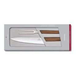Service à Découper Victorinox Swiss Modern Noyer - 2 Pièces