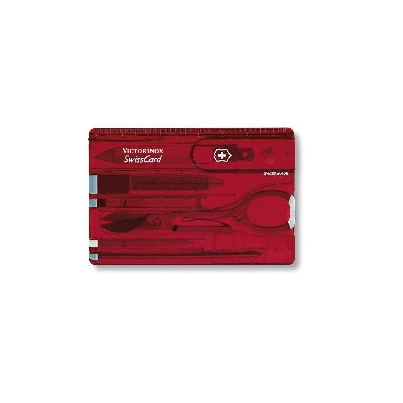 Swisscard Classic rouge Swisscard Classic Rouge -Couteaux Multifonctionnels Magasin swisscard classic rouge